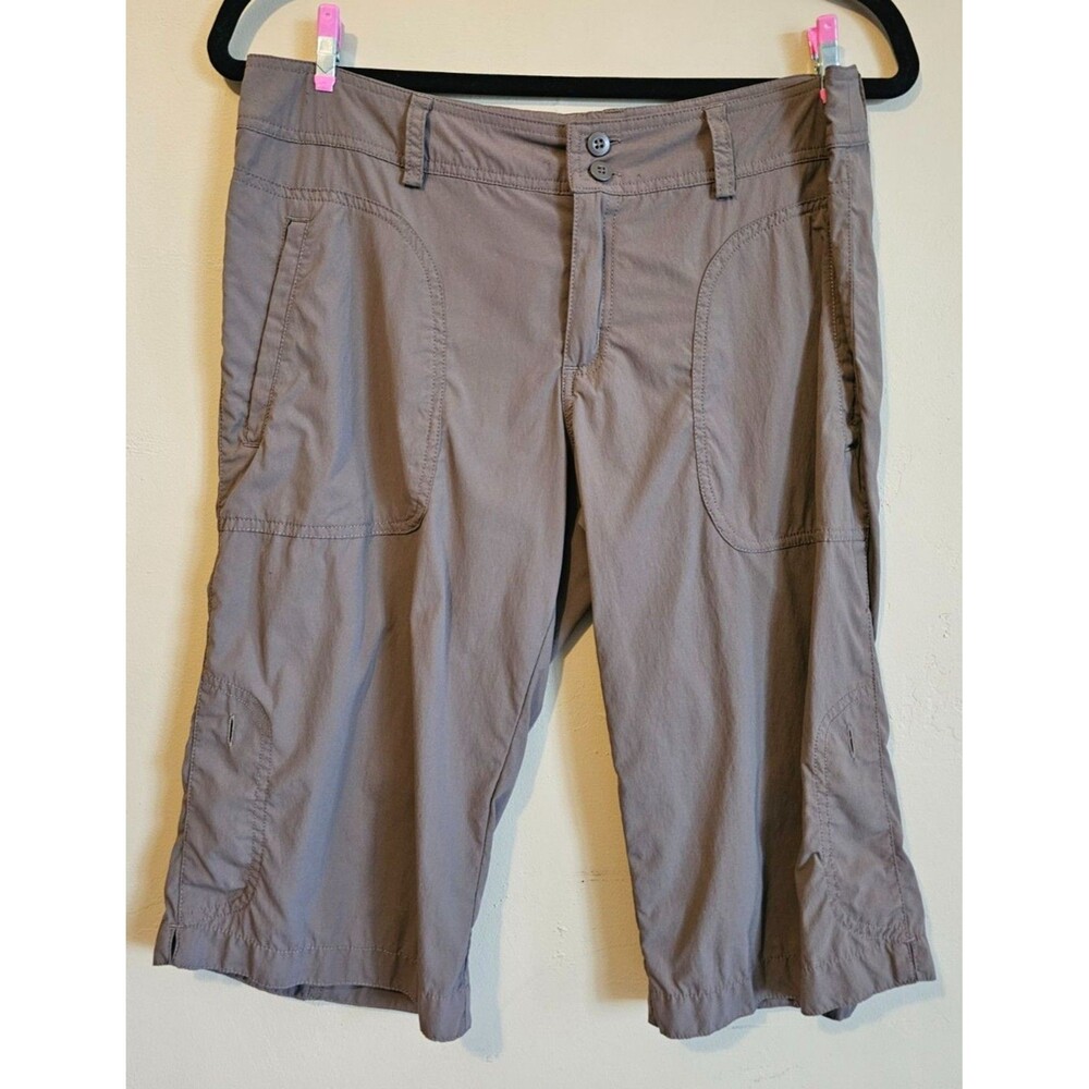 Patagonia women's sz 10, long shorts, modest, hiking, Khaki